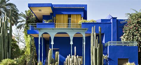 yves saint laurent marrakech architecte|yves saint laurent villa.